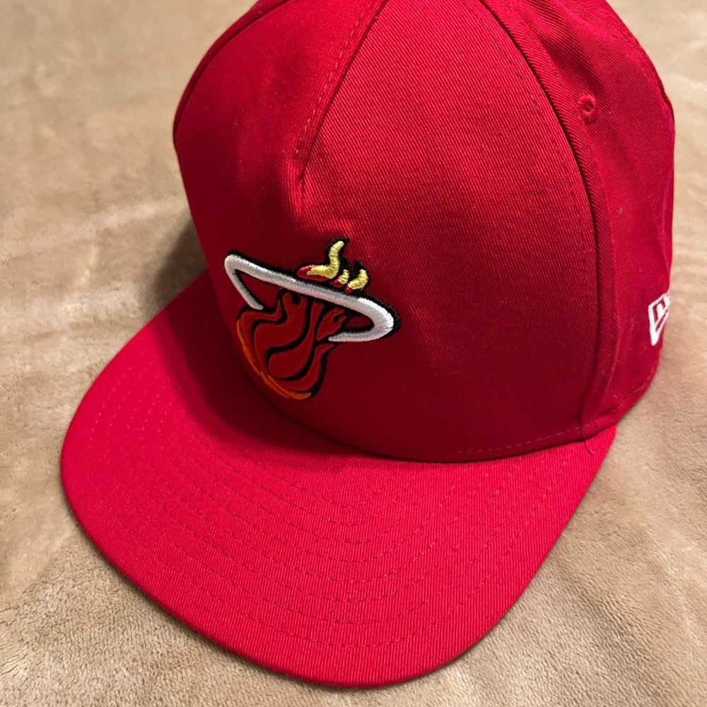 Miami Heat Red Strap Back New Era Men's Hat